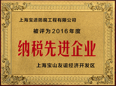 納稅先進(jìn)企業(yè)